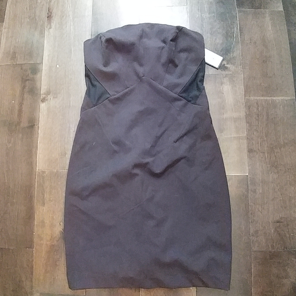 Black mini dress